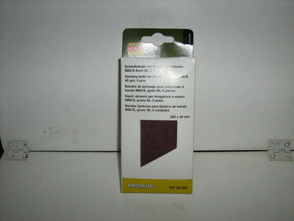 5 NASTRI GRANA 80 PER BBS/S E BBS 40