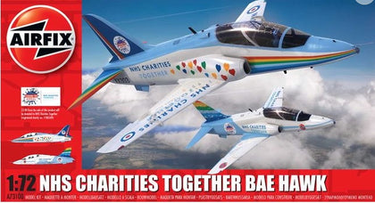 NHS CHARITIES TOGETHER BAE HAWK 1/72 LUNGH 163 mm