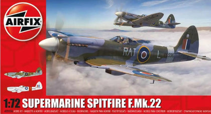 SUPERMARINE SPITFIRE F.MK.22 1/72 LUNGH 139 mm