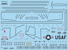 B-52H STRATORTRESS 1/72 LUNGH 66.4 cm