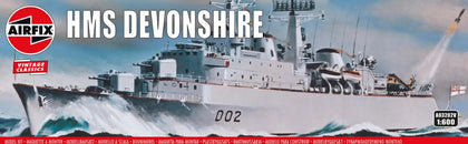 HMS DEVONSHIRE 1/600 LUNGH 265 mm