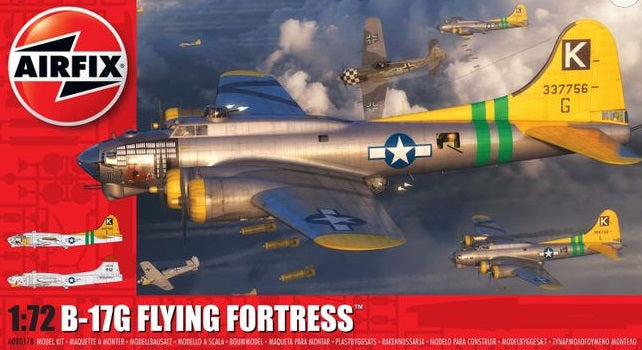 B-17G FLYNG FORTRESS 1/72 LUNGH 320 mm