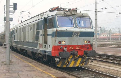 LOCOMOTIVA E632  BLU/GRIGIO FS H0 EP.V