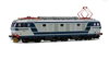 LOCOMOTIVA E 652.004 LIVREA ORIGINE PANT.52 EP.IV-V FS H0 DECODER