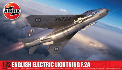 ENGLISH ELECTRIC LIGHTNING F.2A 1/72 LUNGH 232 mm