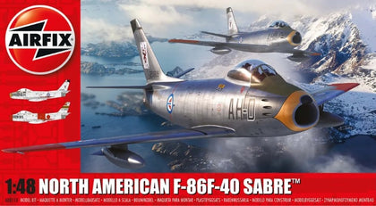 NORTH AMERICAN F-86F-40 SABRE 1/48 LUNGH 239 mm