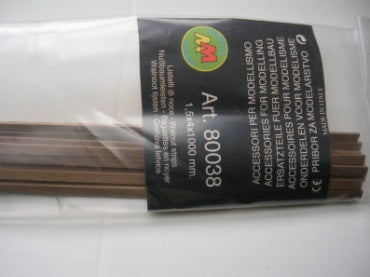 LISTELLO PIALLATO IN FAGGIO 5 X 10 X 1000 MM LISTELLO PIALLATO IN FAGGIO 5 X 10 X 1000 MM