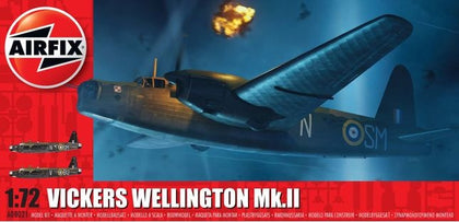 VICKERS WELLINGTON MK II 1/72 LUNGH 272 mm