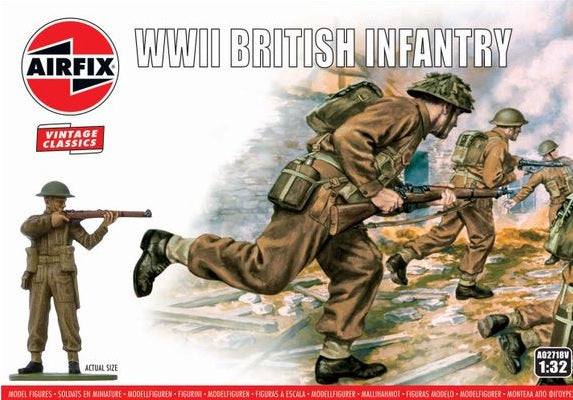 WWII BRITISH INFANTRY 1/32