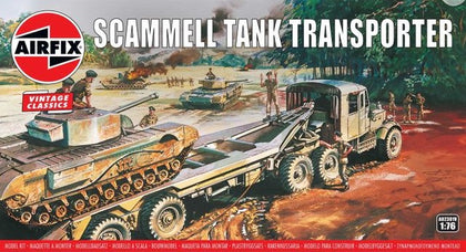 SCAMMEL TANK TRANSPORTER 1/76 LUNGH 210 mm