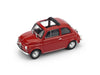 FIAT 500F APERTA 1965 ROSSO MEDIO 1/43