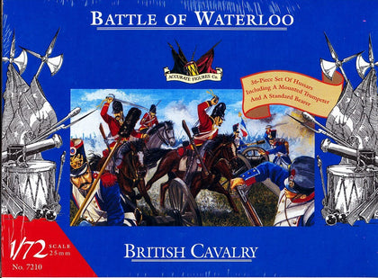 CAVALLERIA BRITANNICA BATTAGLIA DI WATERLOO 1/72