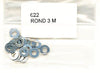 RONDELLA ACCIAIO 3 MM(20 PZ)