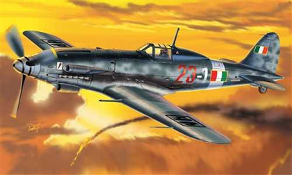 MACCHI CASTOLDI 205 VELTRO 1/72 LUNGH 15.1 cm