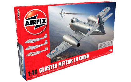 GLOSTER METEOR F.8 KOREA 1/48 LUNGH 287 mm