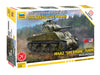 M4A2 SHERMAN 75 mm MEDIUM TANK 1/72 SNAP FIT LUNGH 9 cm