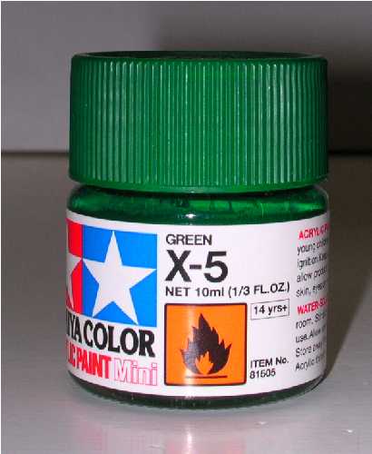 ACRILICO VERDE LUCIDO 10 ml