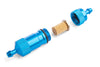 FILTRO CARBURANTE BENZINA/GLOW ALLUMINIO ANODIZZATO BLU