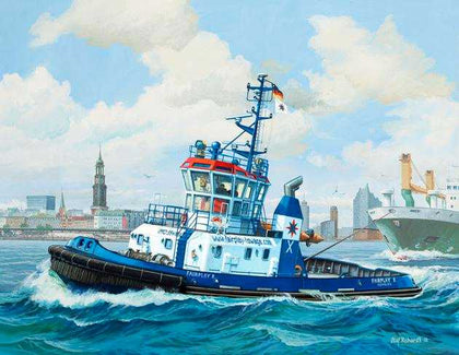 HARBOUR TUG BOAT FAIRPLAY I,III,X 1/144 LUNGH 17.9 cm