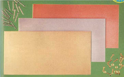 LASTRA ALLUMINIO CRUDO MM. 1.5 10x20 cm