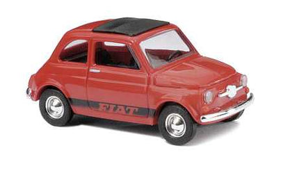 FIAT 500 SPORT ROSSA 1/87 H0