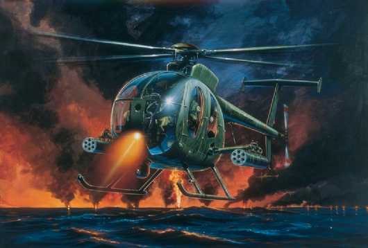 AH-64 NIGHT FOX 1/72 LUNGH. 9.7 CM