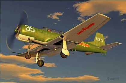 CHINA NANCHANG CJ-6 1/32 LUNGH 266 mm