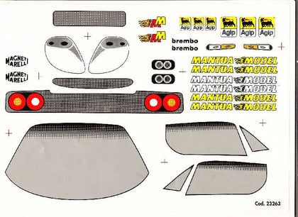 ADESIVI PER FERRARI F 50 1/10