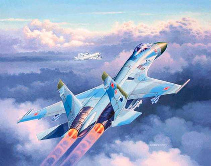 SUKHOI SU-27 FLANKER 1/144 LUNGH 14.1 cm