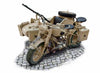 GERMAN MILITARY MOTORCYCLE 1/9 LUNGH 26.7 cm