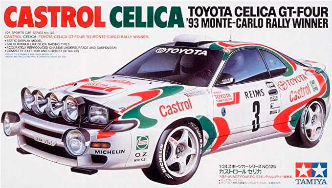 TOYOTA CELICA GT-FOUR WINNER MONTECARLO 93 1/24