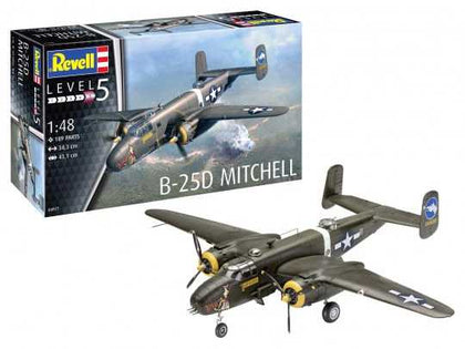 B-25D MITCHELL 1/48 LUNGH 34.3 cm