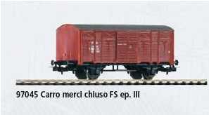 CARRO MERCI CHIUSO MARRONESCURO (FS) EP.III