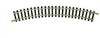 BINARIO DRITTO 104 mm SENZA MASSICCIATA SCALA N