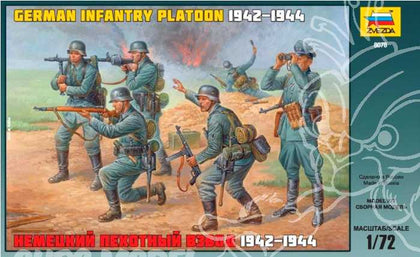 GERMAN INFANTRY PLATOON 1942-44 1/72