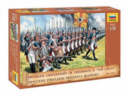 GRANATIERI PRUSSIANI DI FEDERICO IL GRANDE 1/72