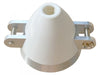 OGIVA VENTILATA NYLON CON PORTAELICA 45 mm MOZZO 3.17/4/5