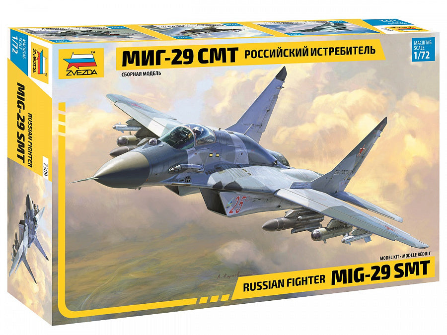 RUSSIAN FIGHTER MIG 29 SMT 1/72 LUNGH 24 cm