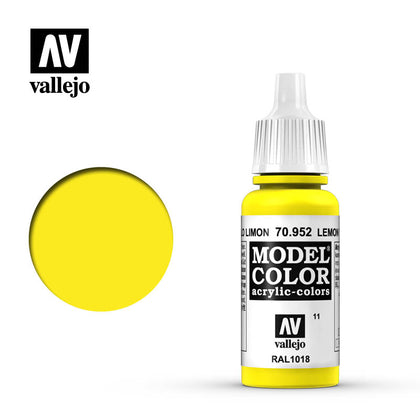 ACRILICO GIALLO LIMONE 17 ml OPACO