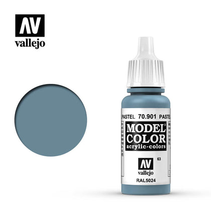 ACRILICO BLU PASTELLO 17 ml OPACO