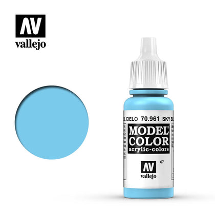 ACRILICO BLU CIELO OPACO 17 ml