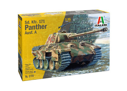 SD.KFZ.171 PANTHER AUSF.A. 1/35 LUNGH 25.3 cm