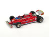 FERRARI 126C TURBO PROVE G.P. IMOLA 1980 VILLENEUVE
