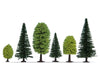 SET 10 ALBERI MISTI 10 pz ALT.5-14 cm