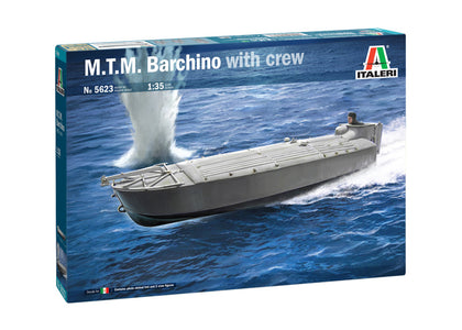 M.T.M. BARCHINO WITH CREW 1/35 LUNGH 19.1 cm